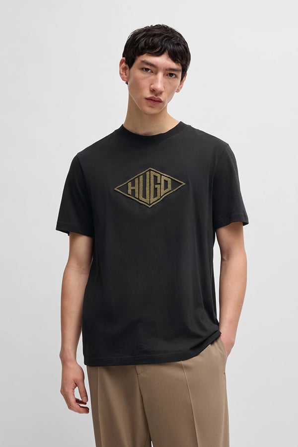 ΜΠΛΟΥΖΑ HUGO - 001 ΜΑΥΡΟ